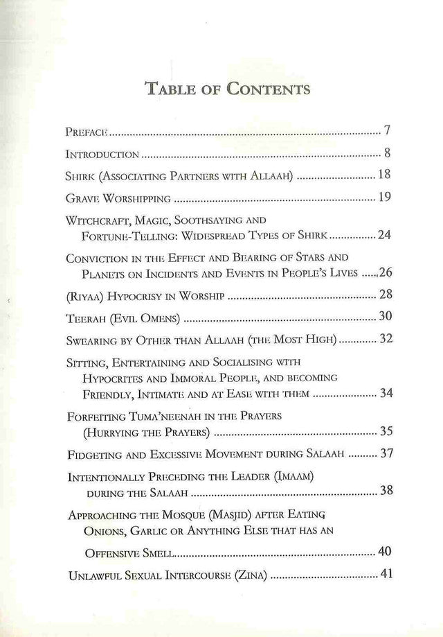 The Forbidden: Issues of Great Importance That We Underestimate – Islamic Guide on Al-Muharramat by Shaykh Salih Al-Munajjid | Message Of Islam (S/C)