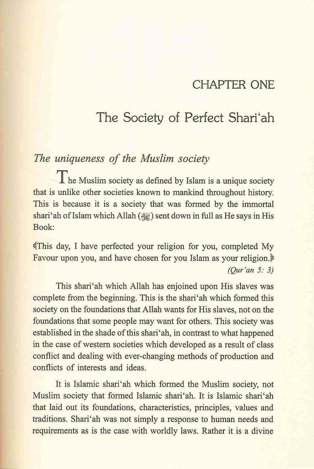 The Ideal Muslim Society by Dr Muhammad Ali Al Hashimi