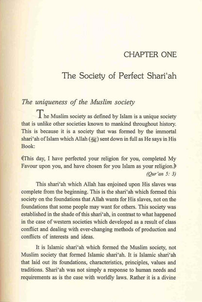 The Ideal Muslim Society by Dr Muhammad Ali Al Hashimi