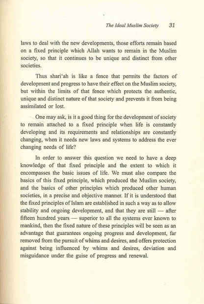 The Ideal Muslim Society by Dr Muhammad Ali Al Hashimi
