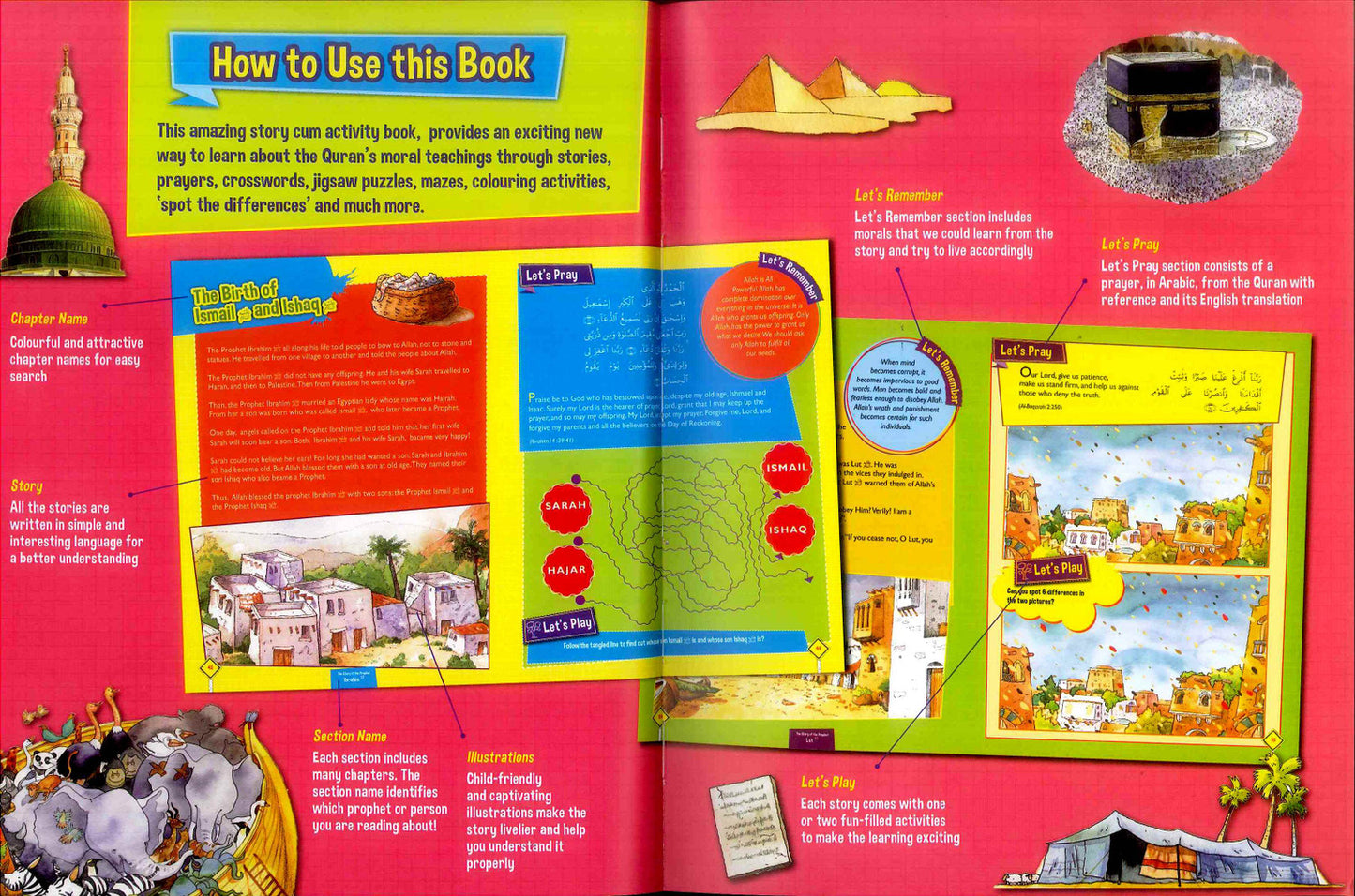 The Quran Explorer for Kids by Saniyasnain Khan — Fun Stories & Activities