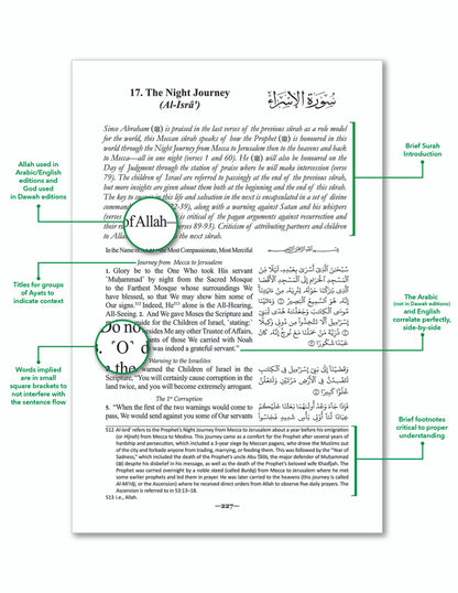 The Clear Quran with Arabic Text – Flexi Cover 14×21 cm | Portable & Easy Quran Reading