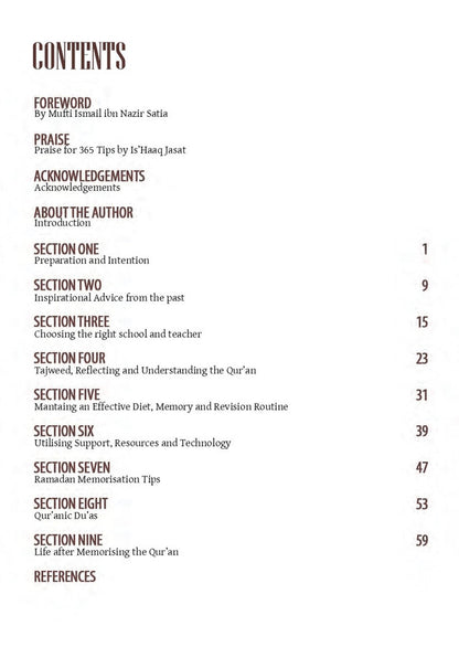 365 Tips To Help You Memorise The Qur’an — Daily Guidance for Your Hifdh Journey