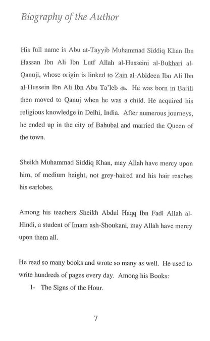 Time Is Running Out |Imam Siddiq Hassan Khan