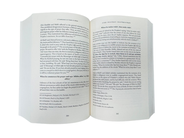 A Commentary on ‘Umdat al-Ahkam (Based on Classical and Contemporary Sources) 2 vols