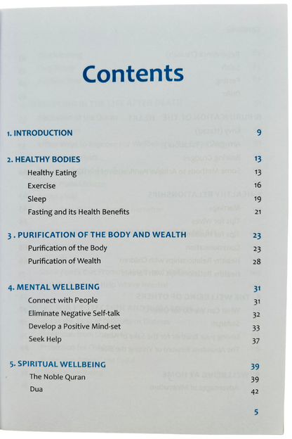 Health and Wellbeing for Muslim - Islamic Guide to Physical & Mental & Spiritual Wellness