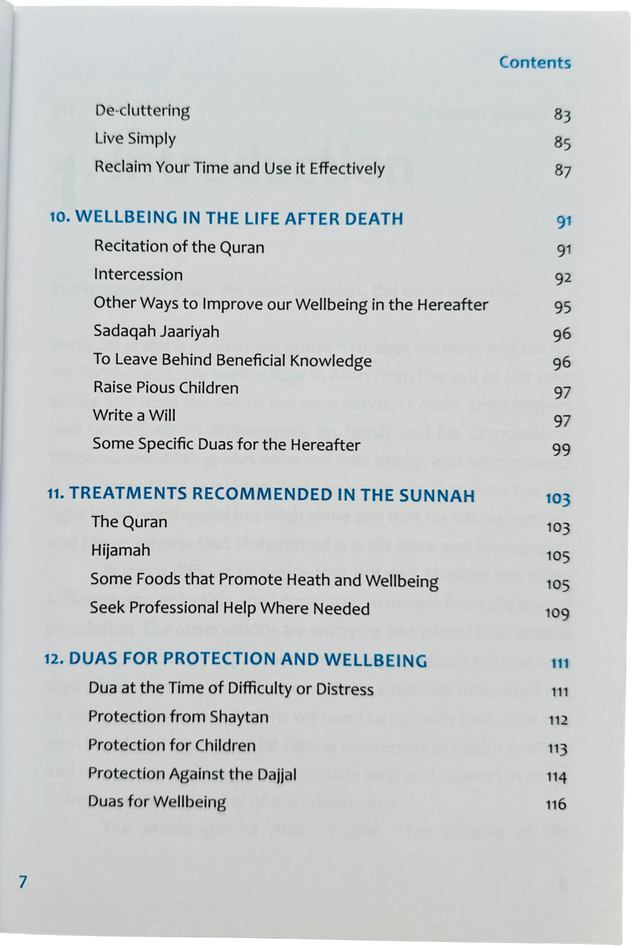Health and Wellbeing for Muslim - Islamic Guide to Physical & Mental & Spiritual Wellness