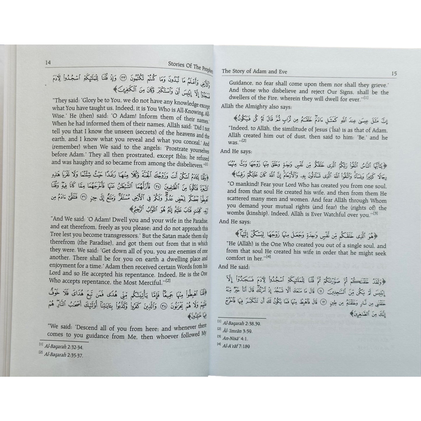 Stories of the Prophets Darussalam with free Faith in predestination by Ibn kathir