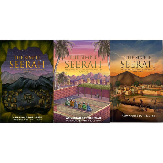 The Simple Seerah Bundle – The Story of Prophet Muhammad ﷺ (Parts 1-3)