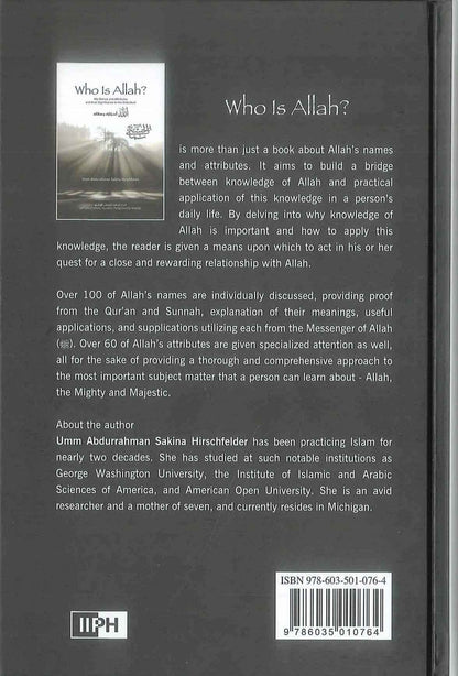 Who Is ALLAH? by Umm abdurrahman Sakinaa